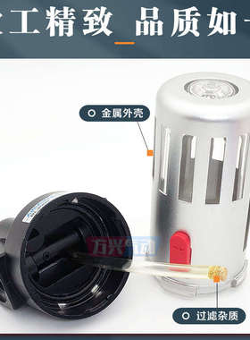 气动油雾器BL2000气缸润滑加油给油器BL3000/BL4000气源处理234分