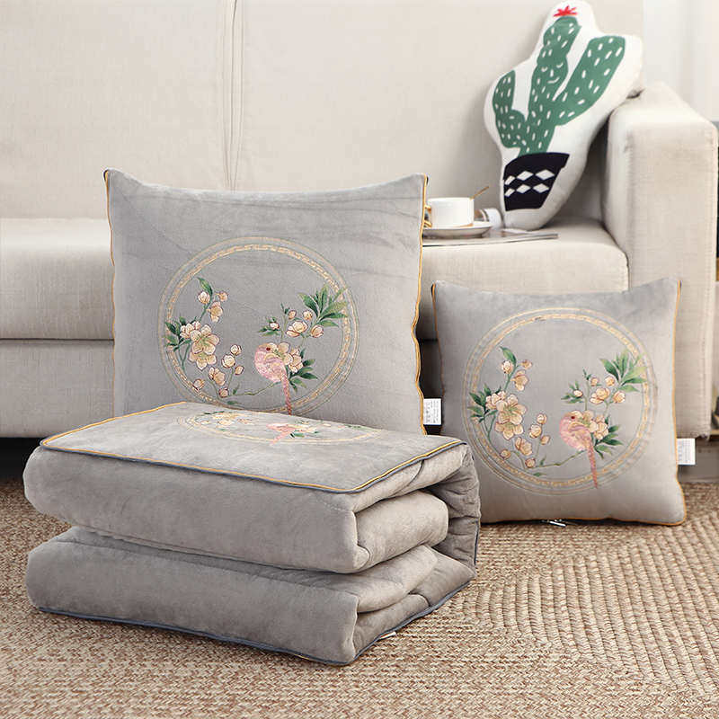 沙发抱枕被子两用车内枕头二合一办公室午睡毛毯子汽车用车载靠枕,居家布艺,抱枕被,淘宝优惠券,粉丝福利购,淘宝优惠卷