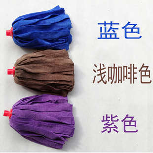墩布头木地板毛巾布水拖 拖把家用干湿两用免手洗吸水一拖净老式