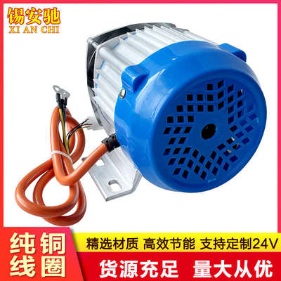 无刷电机控制器全套24v48v550W改装低速定速旋钮设备800w1000w
