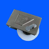 门窗滑轮70型纯铜老式 铝合金推拉移门窗轨道轴承轮子加厚框架配件