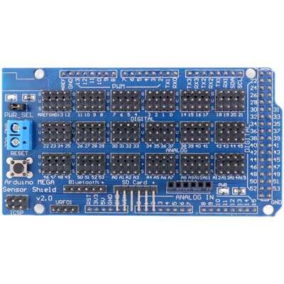 2560扩展板 IO拓展板 MEGA2560开发板 传感器学习板开发扩展板