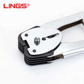 LINGS纸箱打包机手动封装 机打包机钳塑料打包带PP带透明纸塑打包