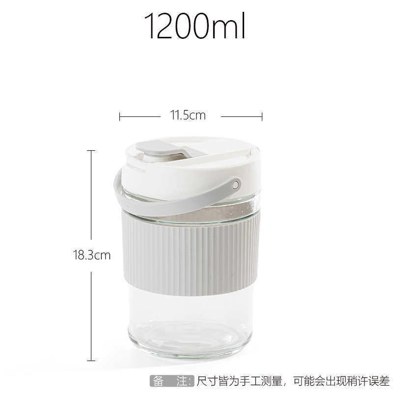 腌菜物杂粮储干货玻璃泡菜坛子小密封罐空瓶食品级厨房咸菜收纳罐