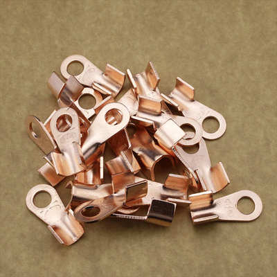 开口鼻OT-200A 铜鼻子 铜接头线耳 铜接线端子 国标A级厚款20只装