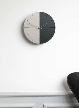 EMITDOOG北欧现代简约时钟表艺术装饰品墙面客厅挂钟创意家用餐厅