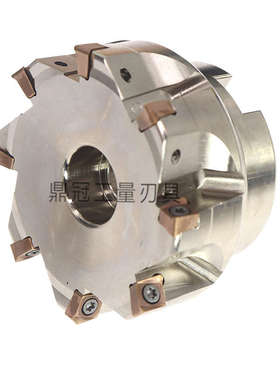 高硬快进给数控铣刀50盘6380刀4NKT060308刀片盘1004N-TF90