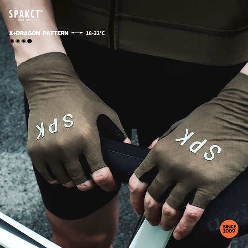 思帕客专业骑行手套男自行车公路车半指减震夏季薄款透气手套女