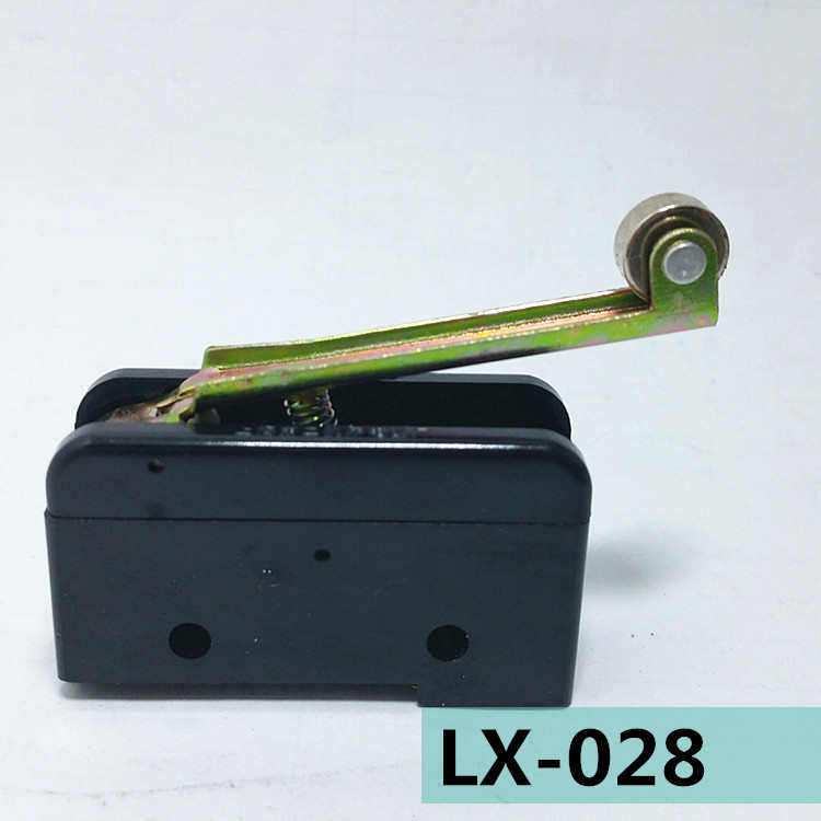 机床行程开关LX-028微动开关限位开关LX5-028 长柄滚轮1开1闭龙井
