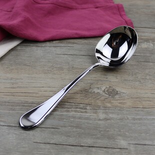 304不锈钢分汤勺公用勺大号喝汤勺分餐勺火锅勺子盛汤大调羹加深