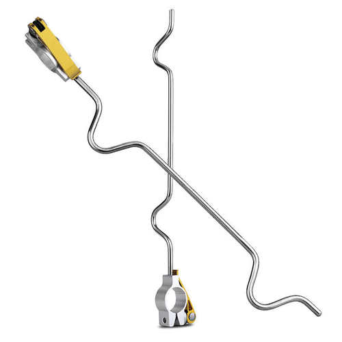 一帆精工钓台抄网支架 加厚不锈钢抄网架 钓台配件垂钓用品