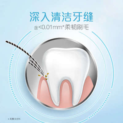 高露洁纤柔系列软毛炭旋丝牙刷家庭装情侣组合装男女通用清洁护龈