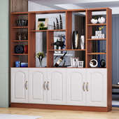 玄关柜现代简约隔断鞋 饰柜储物间厅酒柜 柜客厅门厅屏风进门隔断装