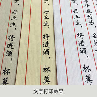A3刚古纸办公打印纸100克120克170克220克260克300克 水条纹纸A4