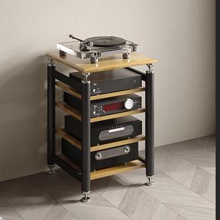 HIFI功放机柜多层音响架功放机架音响放置架黑胶唱机架避震音响柜