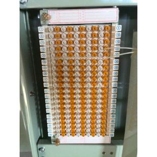 锐良通信旋卡式电话电缆交接箱|室外防水100大对数端子落地分线