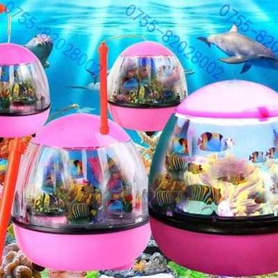 小孩批货跑儿童音乐节礼海底灯笼灯光手提物乐园会新春浪漫有中秋