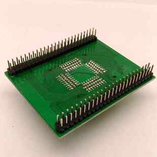 QFP100 烧录座 TQFP100 FQFP100 QFP100-0.5 测试座 编程座 厂家