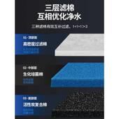 鱼缸活性炭过滤棉水族箱加厚净化专用水养鱼材料滤材用品大全配件