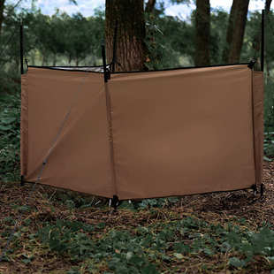 户外炉具挡风板露营屏风阵幕挡风布天幕挡风墙围挡折叠便携防风