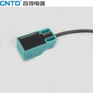 05NA金属感应传感器NPN直流常开三线24v 昌得方形接近开关CJF18E