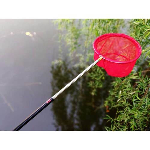 超短不锈钢伸缩儿童捞鱼网小鱼捞网龙虾蝌蚪网兜渔网捕鱼网包邮