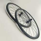 前12X100 慧羽 手工轮组700c碟刹公路 后120响桶轴12X142六爪三齿