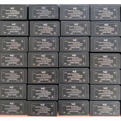 NA03-T2S05能达AC-DC220v转5V3W小体积高精度恒压开关电源