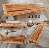 老榆木罗汉床脚踏脚凳台阶垫脚踏板沙发脚踏飘窗榻榻米矮脚踏条凳