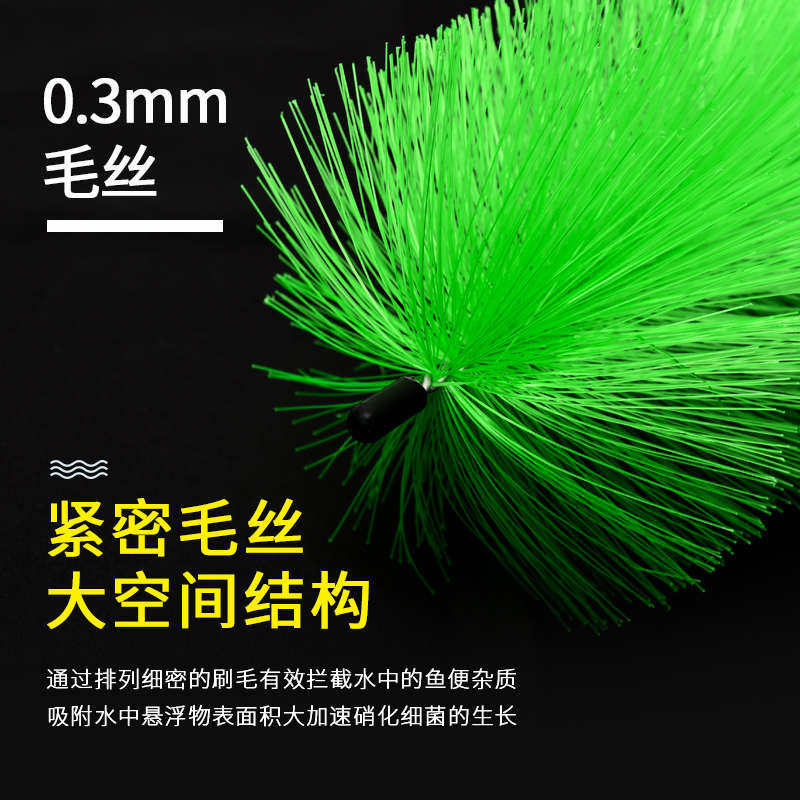 鱼池过滤毛刷鲤鱼池净水培菌材料底滤箱水池循环消音静音绿色刷子,宠物/宠物食品及用品,过滤材料,淘宝优惠券,粉丝福利购,淘宝优惠卷