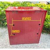 三轮车电动三轮车工具箱加厚可坐人储物铁箱边箱杂物箱通用工具箱