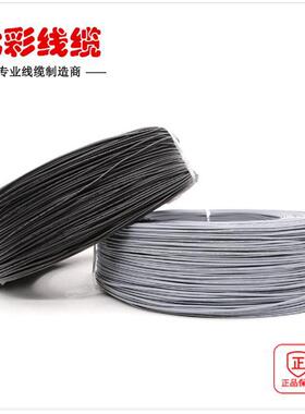 UL1533单芯屏蔽线32AWG 30 28 26 24AWG音频喇叭信号线缠绕屏蔽线