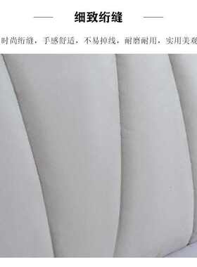 橙色科技布床头套罩全2024罩软床新款靠背加厚通用高档万能包套包