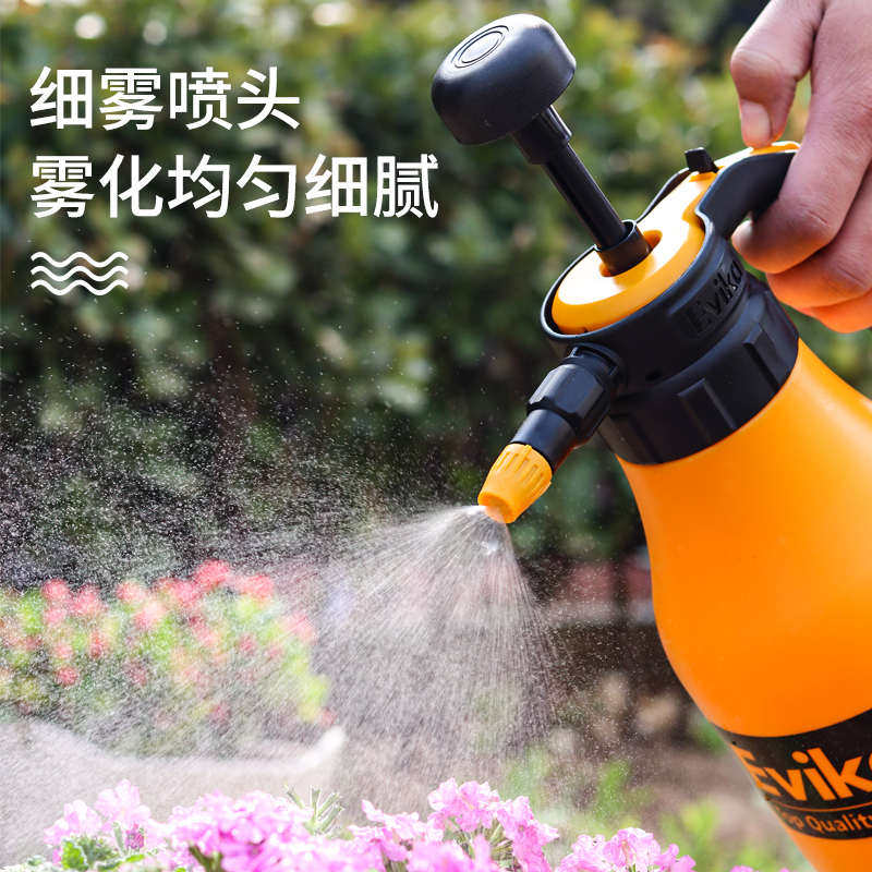 气压式消毒喷雾浇花小喷壶带刻度养花多肉植物盆栽压力喷雾瓶洒水
