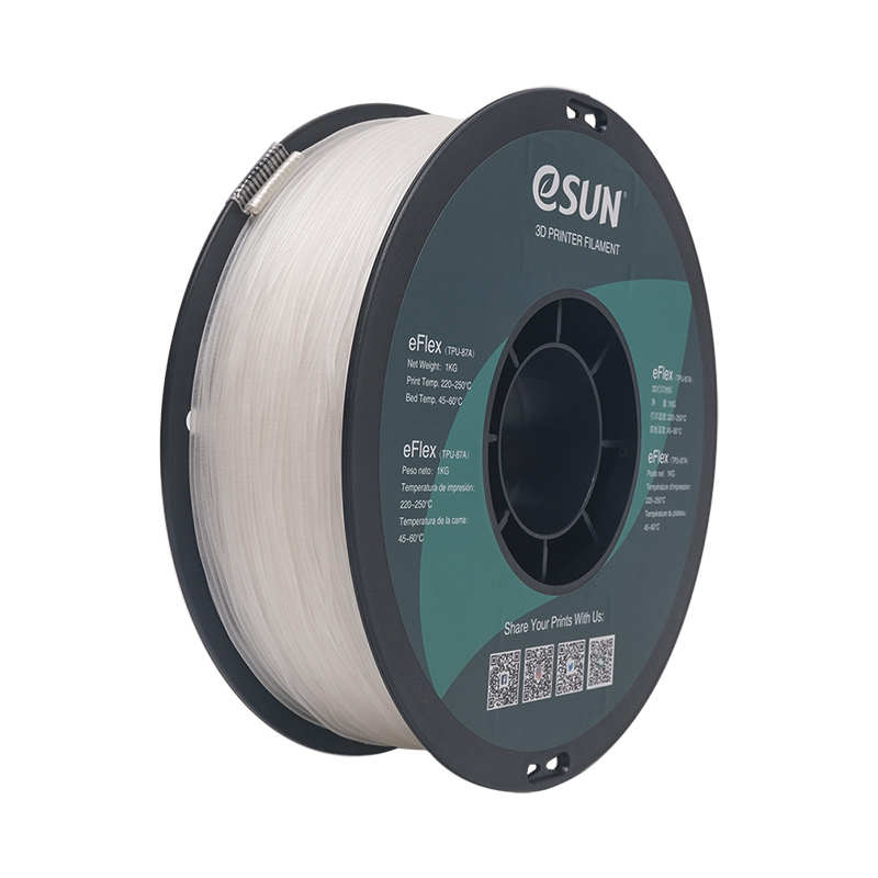 易生eSUN柔性TPE TPU83A TPU87A 3D打印耗材软性弹性材料eLasti新