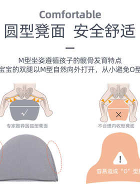 宝宝背带婴儿前抱式腰凳轻便四季多功能两用外出门幼儿童抱娃神器