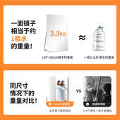 brisafe舞蹈镜可移动跳舞镜子家用练舞镜健身大镜子全身镜穿衣镜