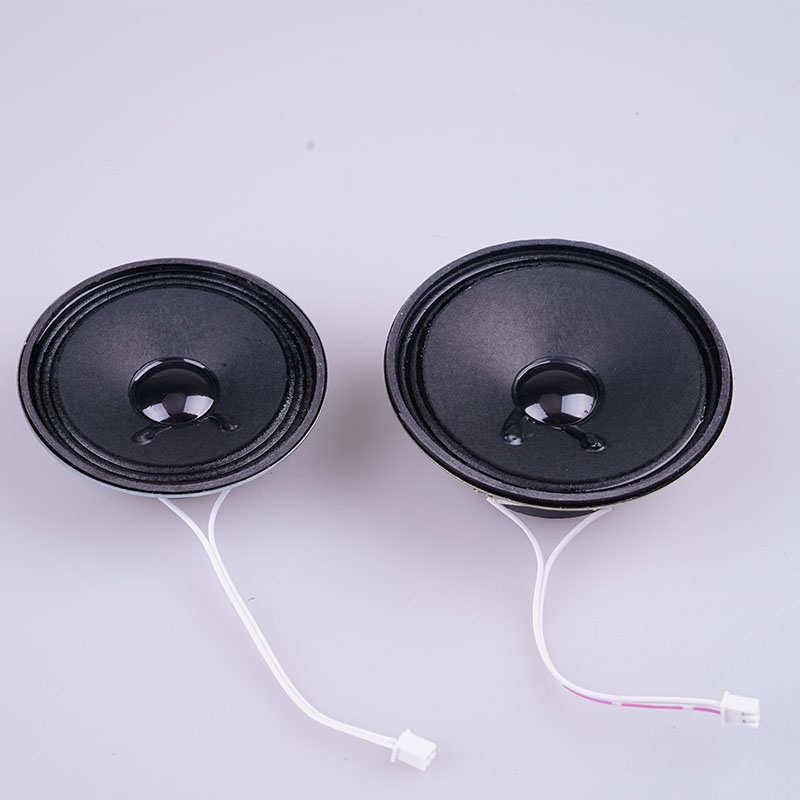 小蜜蜂喇叭扩音器唱戏机配件高保真全频喇叭3寸35寸4欧5瓦带连接