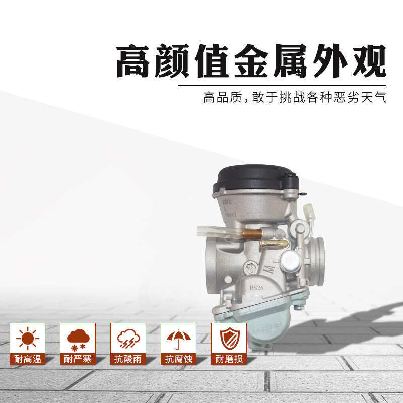 钱江配件钱江龙QJ150-19CQJ125-26A御宝龙龙QJ150-17A化油器蓝
