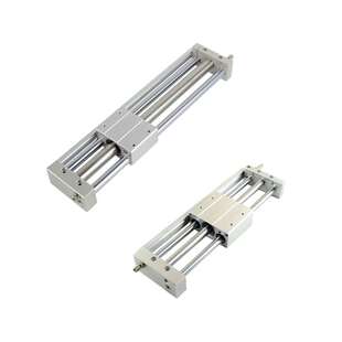 RMT/CY1S无杆气缸 气动滑台 双导杆运输模组 省空间长行程推拉升