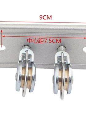 升降晾衣架配件手摇器手摇DYA 双杆晾衣杆阳台钢丝绳通用全套配件