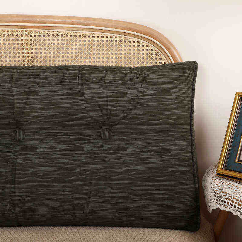 高档床头三角靠垫床上靠枕大靠背护腰沙发垫背榻榻米软包简约可拆