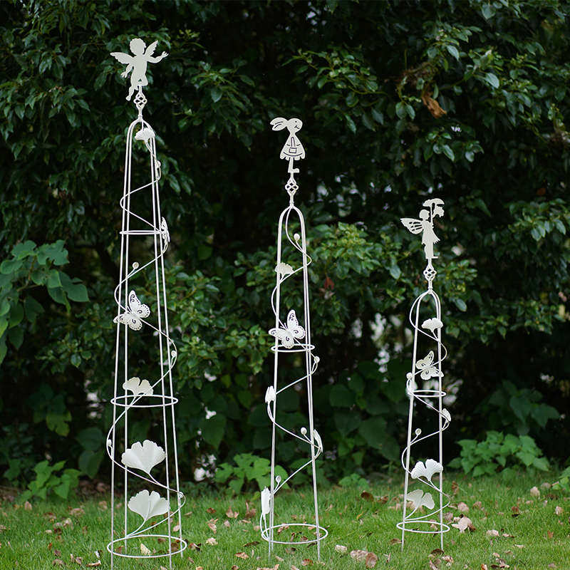 户外铁艺葡萄架网格阳台花架室外园艺玫瑰植物铁丝菜园瓜果爬藤