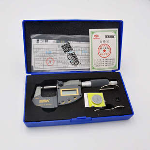 特马数显外径千分尺0-25mm高精度螺旋25-50测微器电子0.001仪