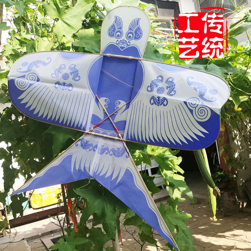 硬燕骨架道具纸鸢拍摄风筝风筝沙传统竹子好汉服正宗燕子翅潍坊飞