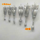 碳钢锚折叠锚镀锌锚船锚游艇锚送锚绳0.7公斤到15公斤渔船捕鱼船