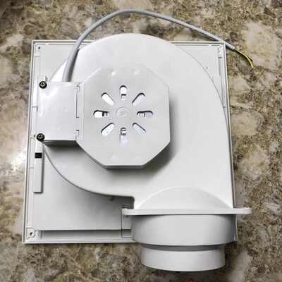 梁田排气扇12寸300m天花管道换气扇厨房卫生间吸顶静音BPT18-24-2