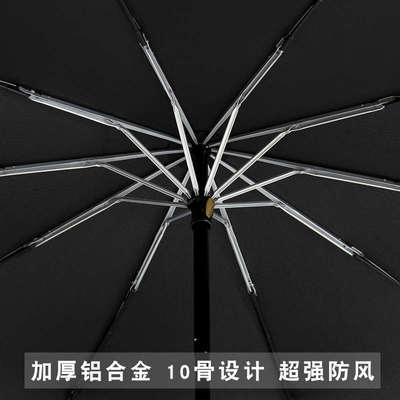 十骨加固超强防风特大超大号双人雨伞男士折叠加大简约大雨3人伞