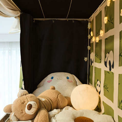 上铺专用学生宿舍强遮光床帘蚊帐一体式寝室上下铺全包封闭遮挡帘