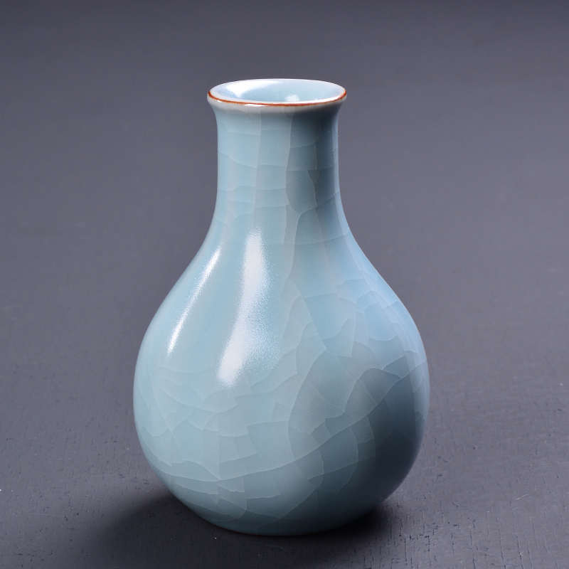 陶瓷水培花瓶创意迷你干花鲜花小花插家居室内装饰品桌面摆件花